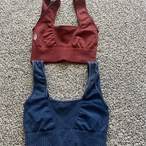 Free people cropped bras